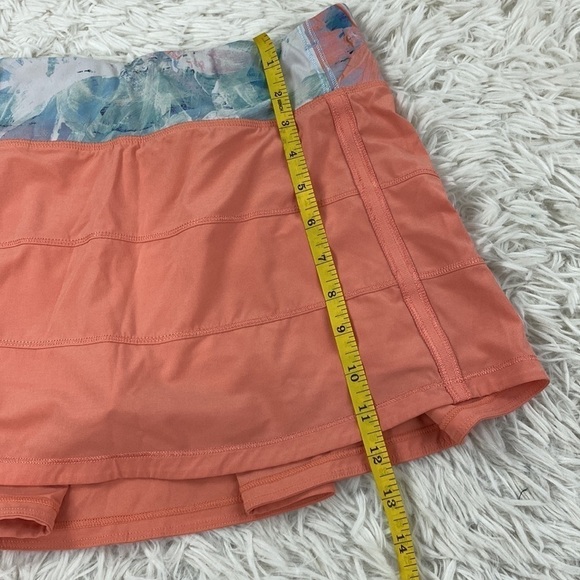 Lululemon Pace Rival Skirt II Plum Peach / Blushed Illusion Multi - Picture 3 of 8